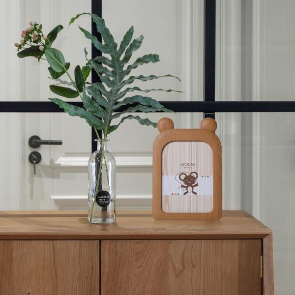 

frames lovely cute glass frame 7.5 inches korean style desk picture po for wall home decor