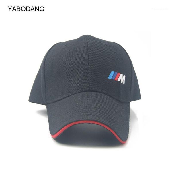 

ball caps yabodang car stlying  emblem baseball cap hat for e46 e39 e90 e60 e36 f30 f10 f20 e38 e91 e53 e70 x5 x3 x6 m3 m5 2 series1, Blue;gray