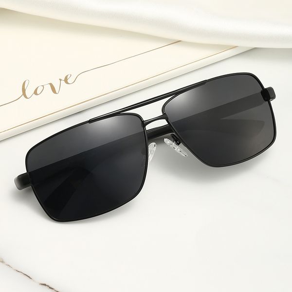 

1pcs fashion sunglasses eyewear sun glasses womens 2021 luxury designer sunglass classic vintage for men polarized uv400 brand pilot lunette, White;black