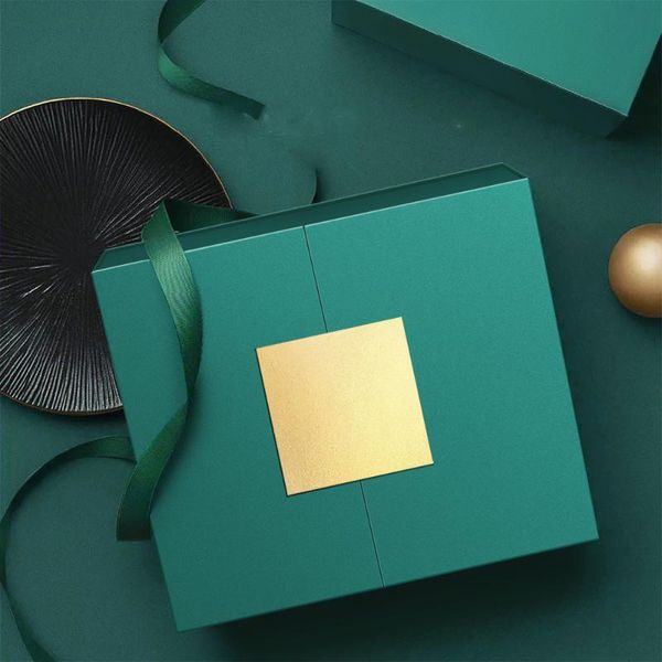 

gift wrap 1pcs customized rigid cardboard paper box packaging,luxury magnetic folding birthday festival oblong wrapping