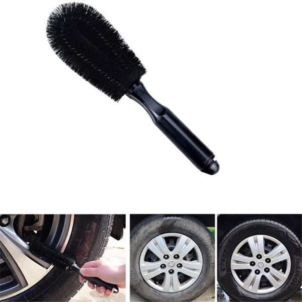 

car sponge 1pcs vehicle wheel brush washing tire rim cleaning handle tool for truck motorcycle bicycle auto