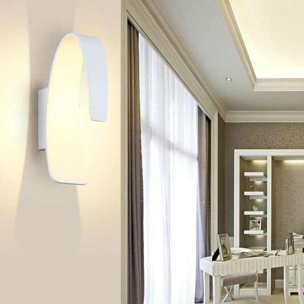 

modern creative led wall lamp corridor aisle l bedroom living room bedside wall lamp mounted led bulbs 220v ac