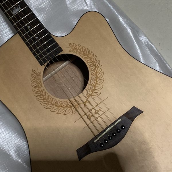 

oem acoustic guitar, 6-string wooden guitar, 41 inch guitar, delivery