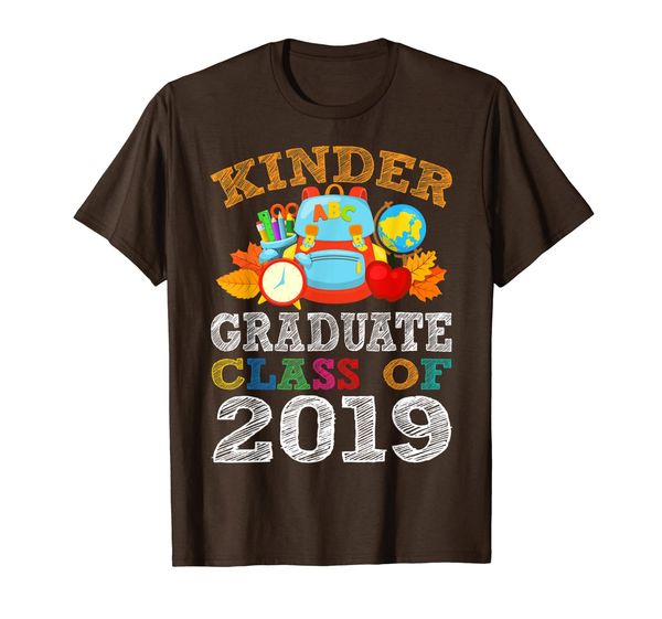 

Kinder Kindergarten Graduate Class Of 2019 Graduation Shirt, Mainly pictures