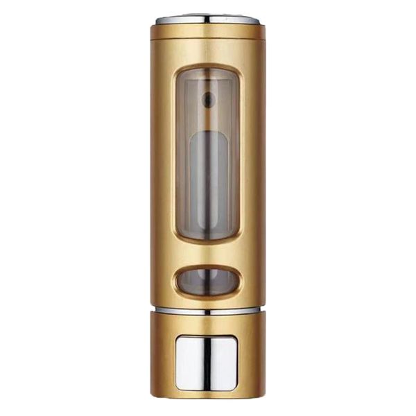

liquid soap dispenser bathroom hand wall mounted pump shampoo hair conditioner for shower bath (gol