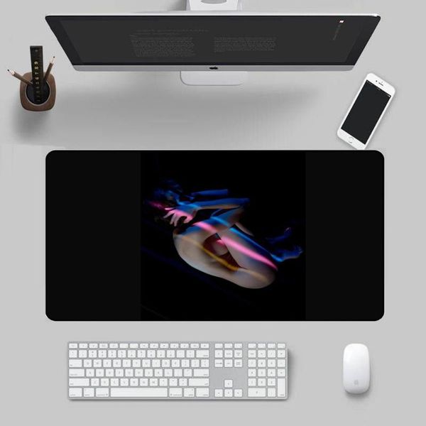 

mouse pads & wrist rests rebirth large office home computer desk mat table keyboard lappad cushion non-slip gamer mousepad
