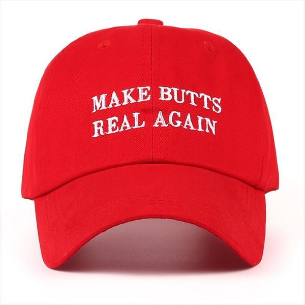 

make butts real again dad hat men women cotton baseball cap unstructured red, Blue;gray