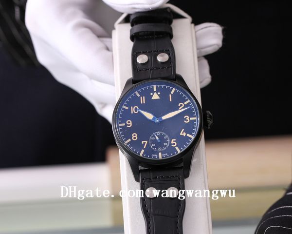 

2021 classic big pilot men watches leather joker international wristwatches pilots mens watch d1032