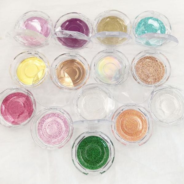

storage bottles & jars 200pcs acrylic false eyelashes packaging box fake 3d mink lashes boxes faux transparent plastic case with trays