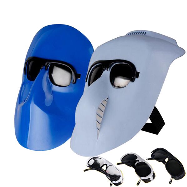 Maschera per saldatura Fascia elastica Testa Mezzo casco indossabile Argon Arc Protezione per gli occhi