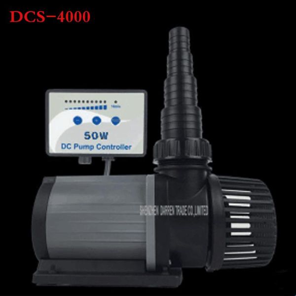 

1pc dcs4000 30w series variable flow dc aquarium pump marine freshwater controllable sitting water pump