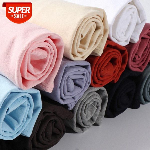 

american retro orange cotton short-sleeved shirt candy color t-shirt heavy and thick 250g couple summer men's trend #xk15, White;black