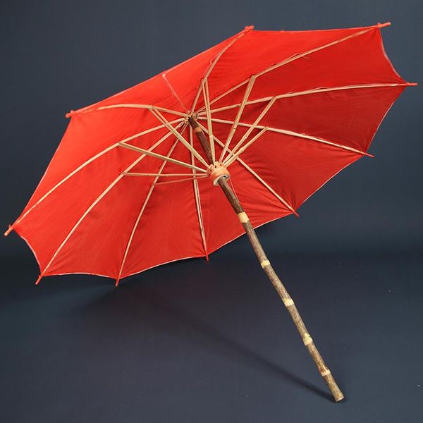 

umbrellas long handle umbrella vintage windproof sun protection chinese fashion red clear outdoor paraguas mujer rain gear
