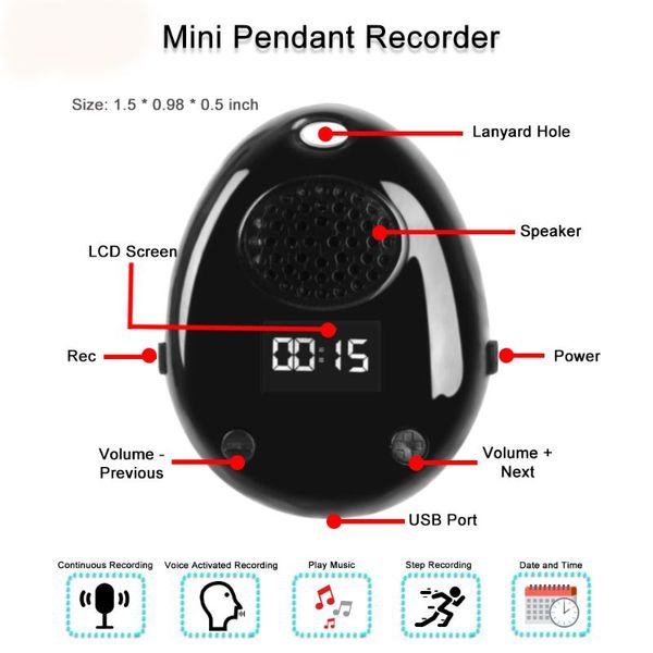 

voice activated recorder,.music player with internal speaker 16gb voice recorder for meeting record