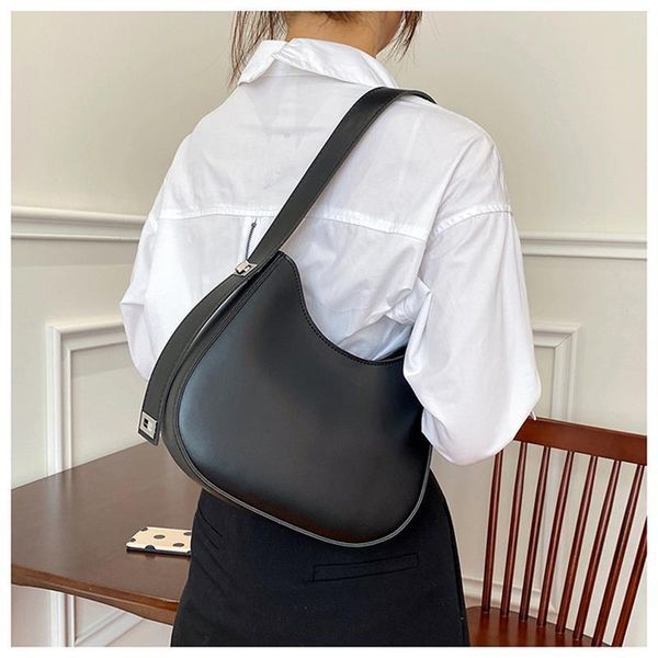 

evening bags fashion korean version simple solid color messenger bag buckle shoulder strap mobile phone wallet handbags female