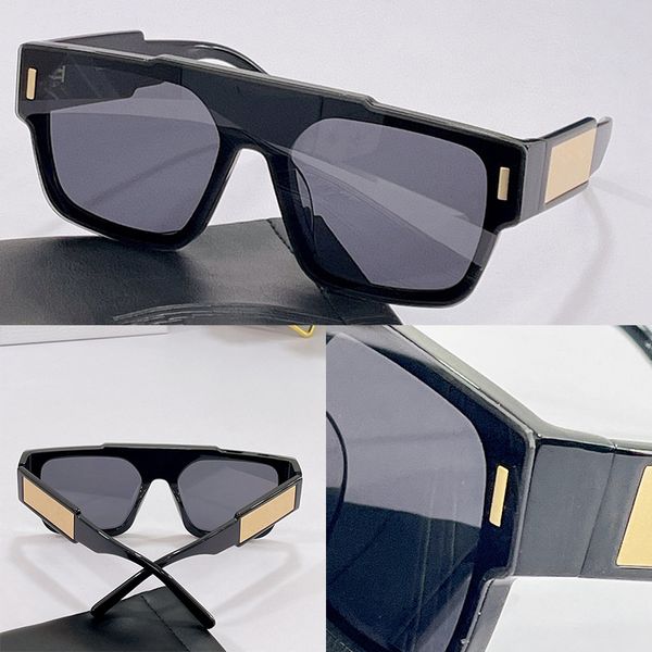 

sunglasses for women and men summer style m11 anti-ultraviolet retro plate square full frame fashion eyeglasses random box, White;black