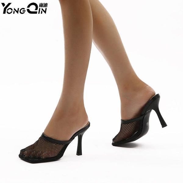 

summer new style fashion thin high heel classic sandals women, Black
