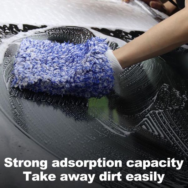 

car sponge ultra portable microfiber multifunctional wash mianti scratch glove