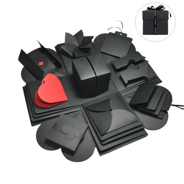 

diy p box with p explosion gift box birthday valentine gift handmade diy accessories wedding christmas