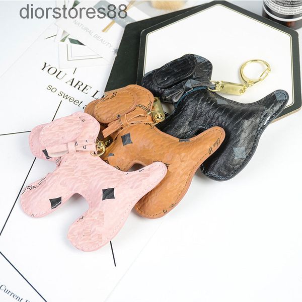 

key chain mc dog car cartoon cotton bag pendant lovely for women, Silver