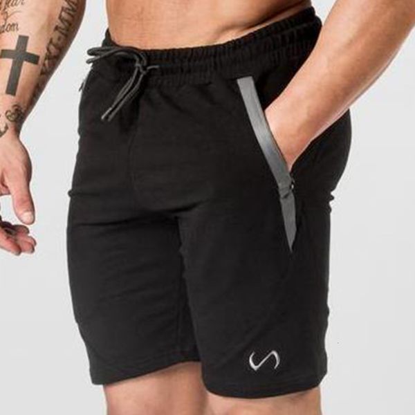 

new men's sports shorts, fitness casual pants and capris in summer of 2019, Black