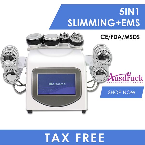 

cavitation slimming rf vacuum weight loss ultrasonic skin care beauty salon equipment wrinkle removal machine ems muscle stimulator electros