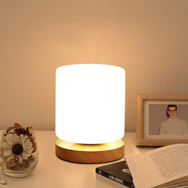 

usb table light modern portable led bedside night lamp household bedroom decoration for living room bedroom study