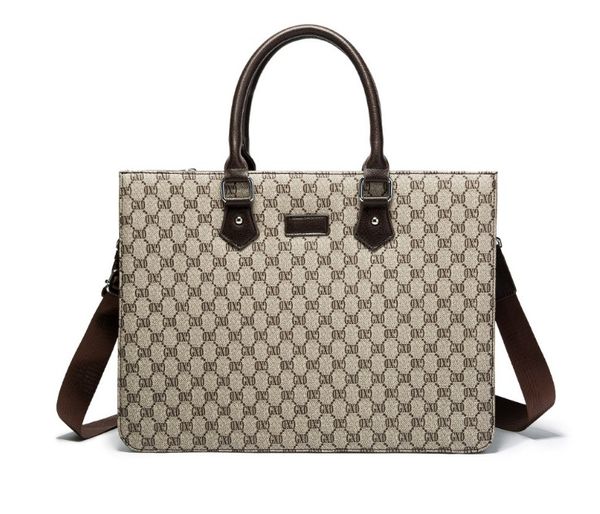 

business lapbag men handbags male travel briefcases women leather luxurys messenger bags for boys girls a4 size