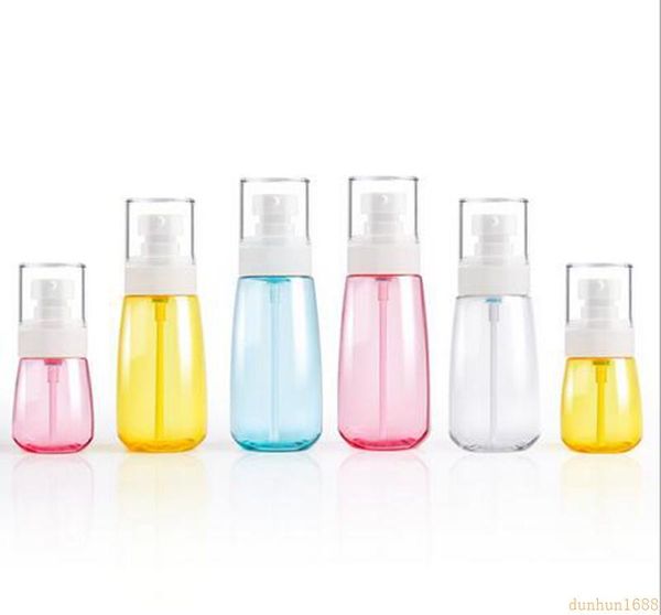 

new 30ml 60ml 80ml 100ml plastic spray bottle mist sprayer upg cosmetic refillable bottle for travel#1221
