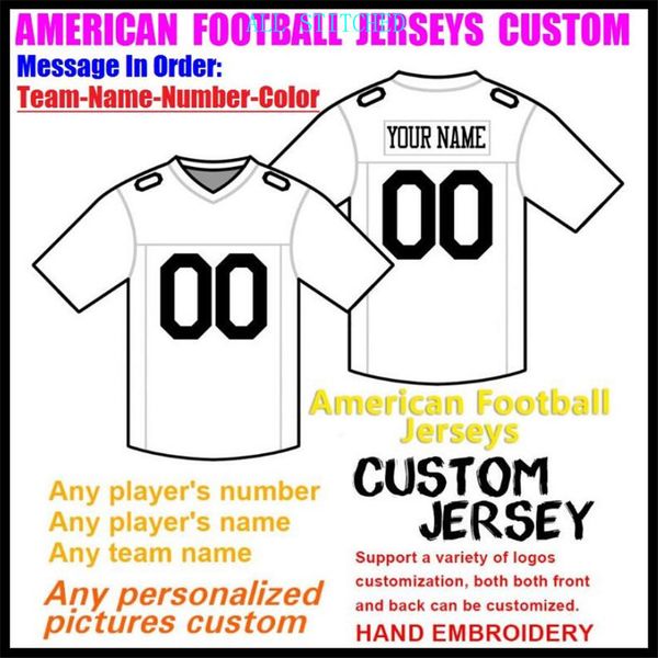 

custom basketball baseball ice hockey men women kids american football jerseys sport uniforms official 2021 jersey orange 4xl 5xl 6xl, Black
