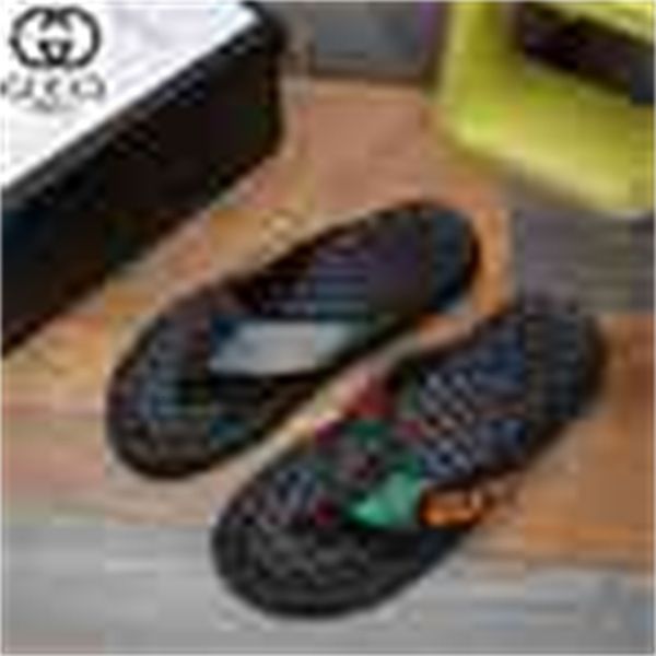 

sandals designer luxury men sandals slippers slides sneakers loafers p75s, Black