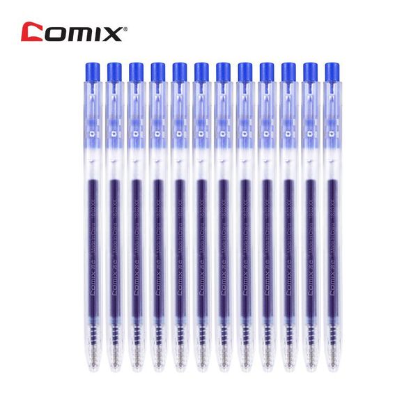 

gel pens 12pcs/set retractable ink rollerball pen with refillable pt (0.5mm) smooth writing,gpp002