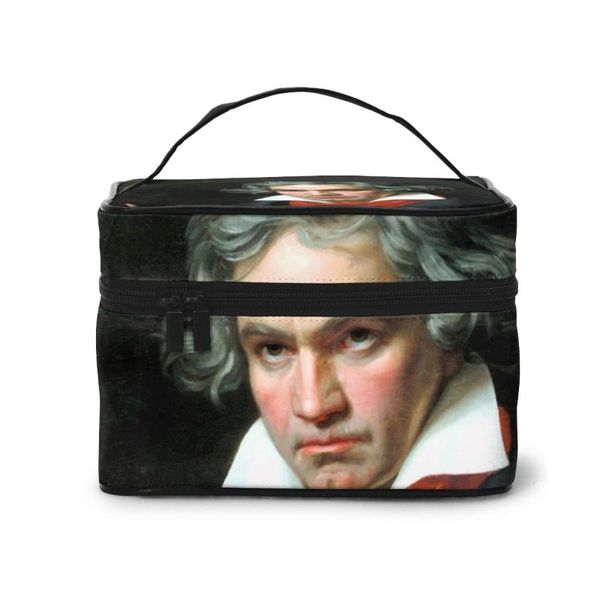 

beethoven makeup bag women cosmetic bag toiletries organizer storage make up cases