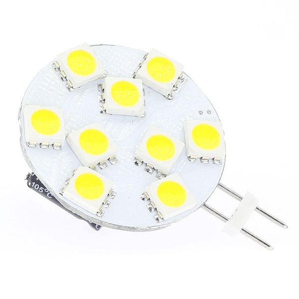 

bulbs dimmable g4 led lamp 9led wide voltage ac/dc10-30v smd 180-198lm yachts boats ships automobiles carts bulb light 1pcs/lot