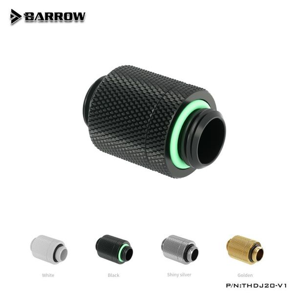 

barrow pc water cooling fitting extend extension 20-25mm (male to male) fitting tube connector cooler thdj20-v1