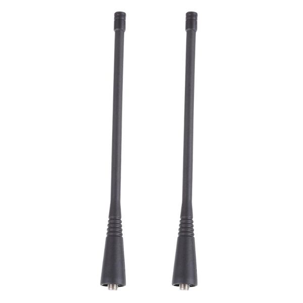 

walkie talkie 2pcs durable radio antennas portable interphone (black)