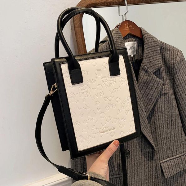 

cross body hit color bags female 2021 trendy fashion ladies western style niche one-shoulder messenger bag portable tote