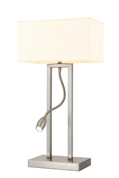

table lamps avonni hml-9072-m2-n nickel plated work lamp, e27, metal, 28x20c