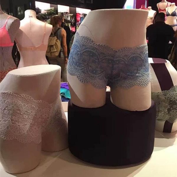 

women's panties lace transparent women fashion lingeries floral seamless panty briefs boyshort underwear mid-rise, Black;pink