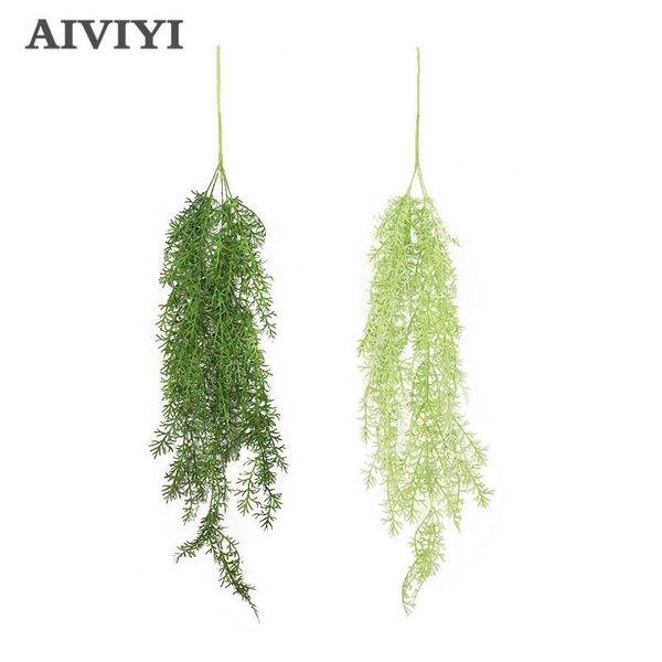 

simulation bell leaf wall hanging flower plant fake rattan flowers artificial hanging for home wedding wall decoration
