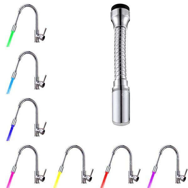 

other faucets, showers & accs retail stock to abs glow led faucet tap 7 color slow flashing light aerator+adapter
