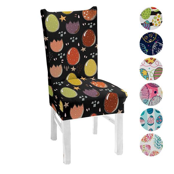 

printed stretch chair cover big elastic seat chairs covers office slipcovers restaurant banquet l home decoration