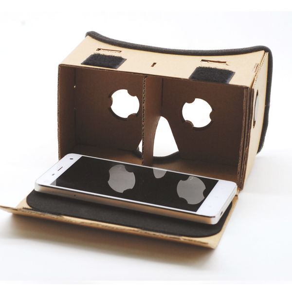 Óculos de Realidade Virtual Google Cardboard DIY VR Óculos para 5.0 