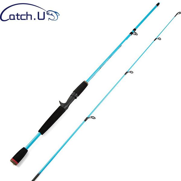 

boat fishing rods spinning rod 1.8m blue red orange yellow carbon fiber 1/8-3/4oz lake lure pole casting