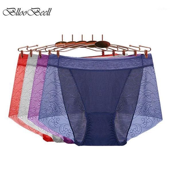 

women's panties plus size modal underwear mid-rise seamless briefs lace everyday ladies panty female lingerie solid color, Black;pink