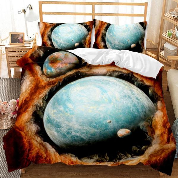 

bedding sets explore the planet duvet cover set planets astronomical design decorative 2/3 piece withpillowcases  size