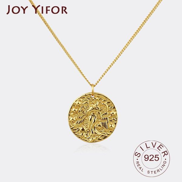 

chains 925 sterling silver necklace ladies elegant moon shape fashion jewelry round