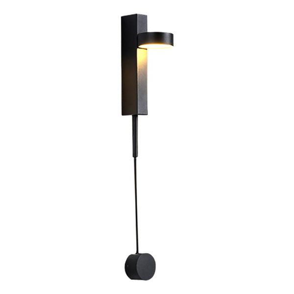 

wall lamp nordic style rotation dimming home decor restaurant knob switch bedroom sconces modern balcony el led light living room