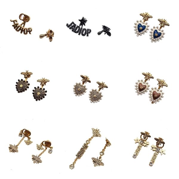 

75% off outlet online family's new bee asymmetric earrings, Silver