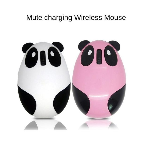 

mice wireless charging mute mouse office notebook deskcomputer general cartoon cute panda